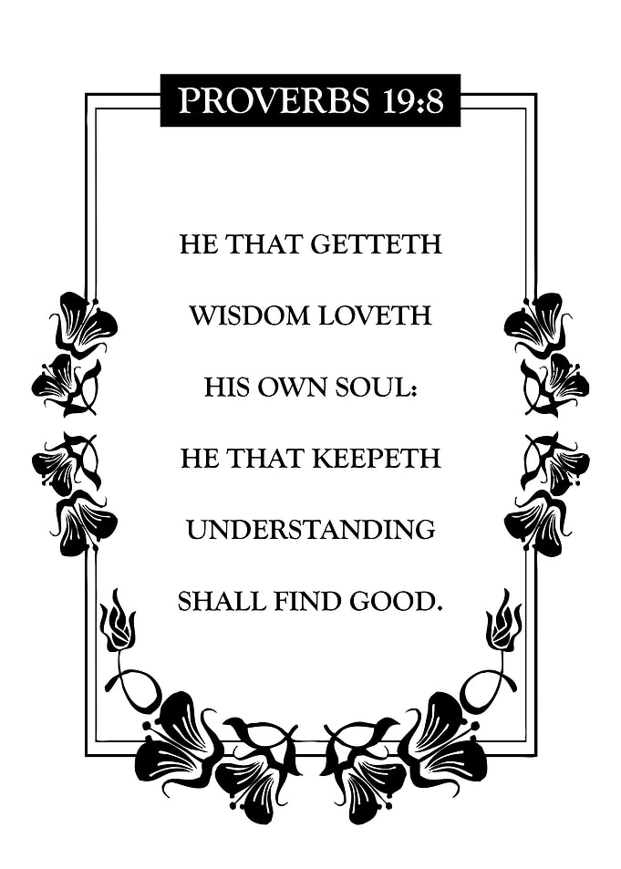 Proverbs 19 8