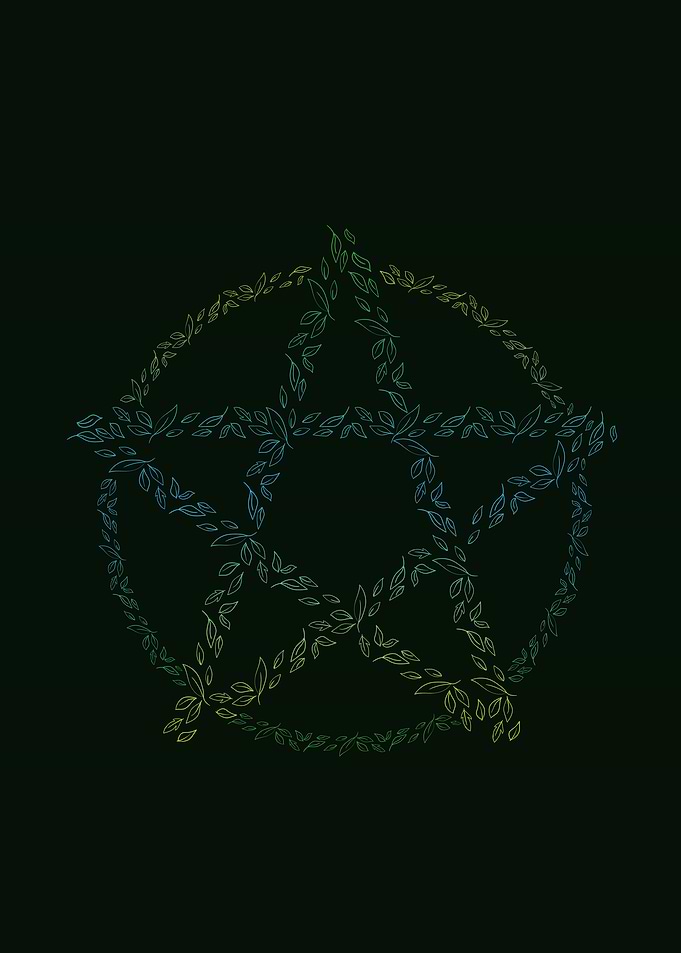Cottagecore Pentagram