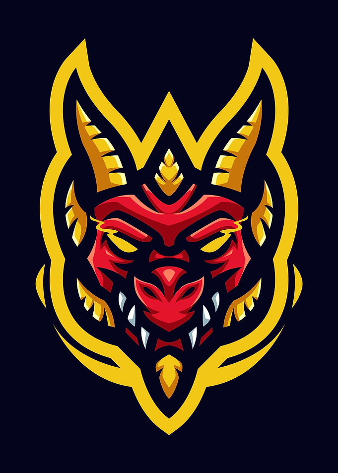 Red Dragon Illustration