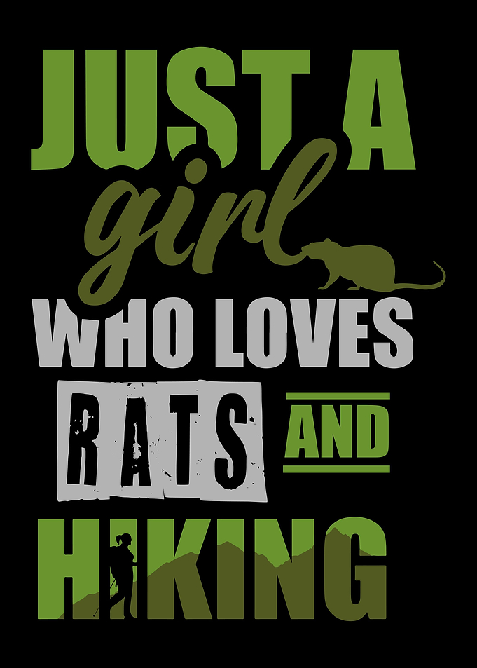Rat Girl Hiking