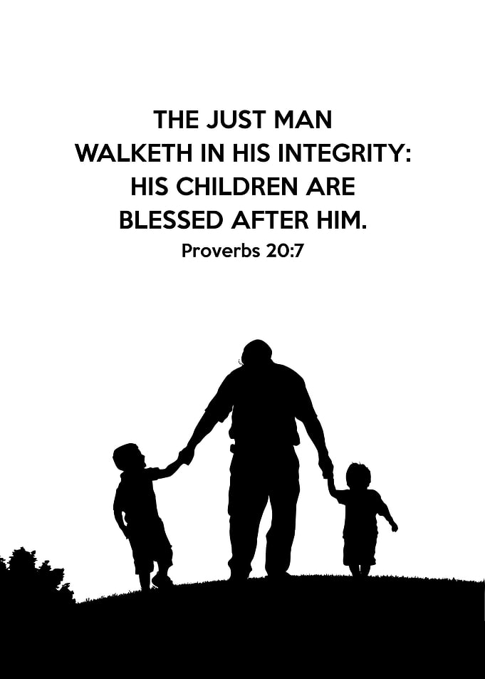 Proverbs 20 7