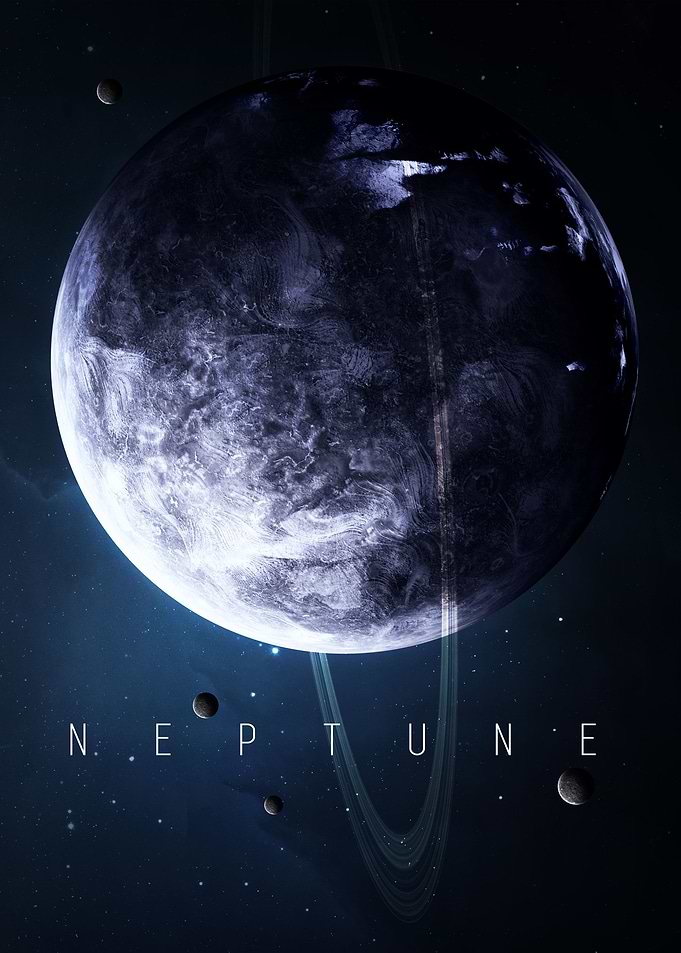 Neptune solar system