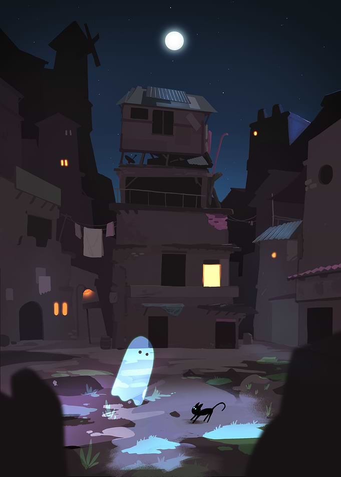 petit fantome de nuit