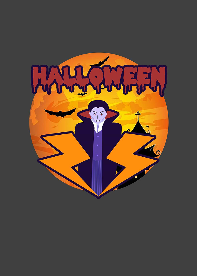Halloween vampire