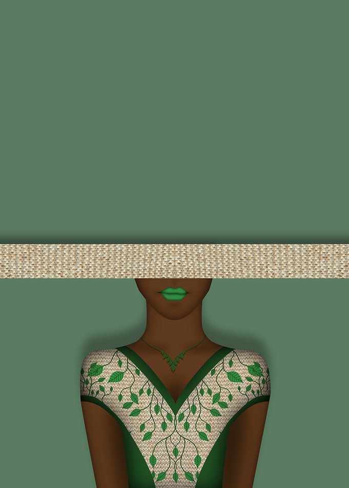 Green nature fashion