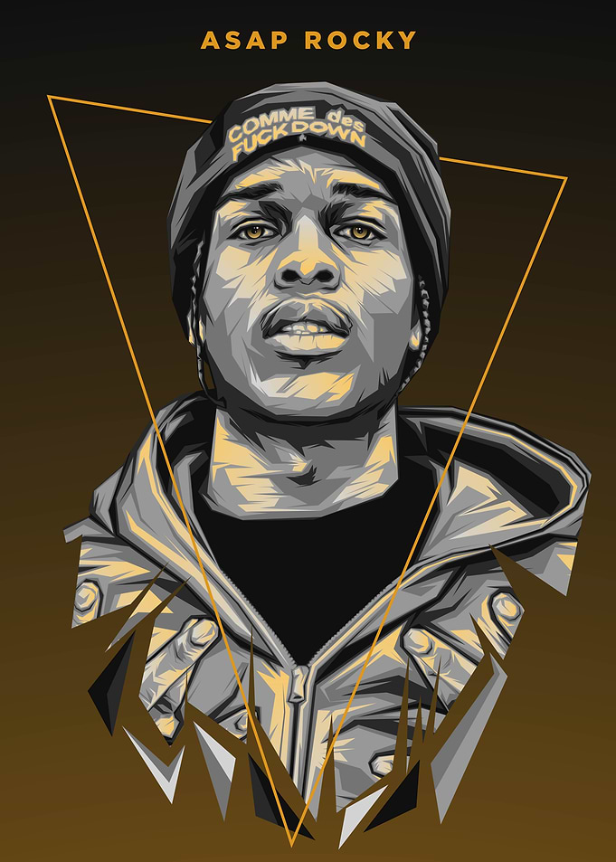 Asap Rocky Rapper Hip Hop