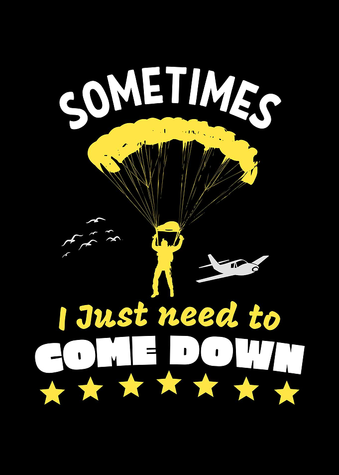 Skydiver Need To Come Down