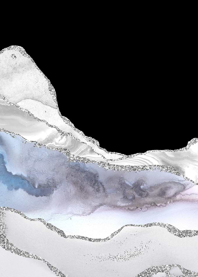 White Silver Agate Tex 01