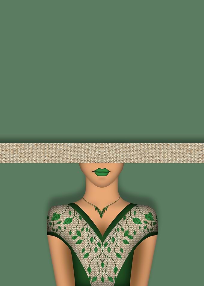 Green nature fashion