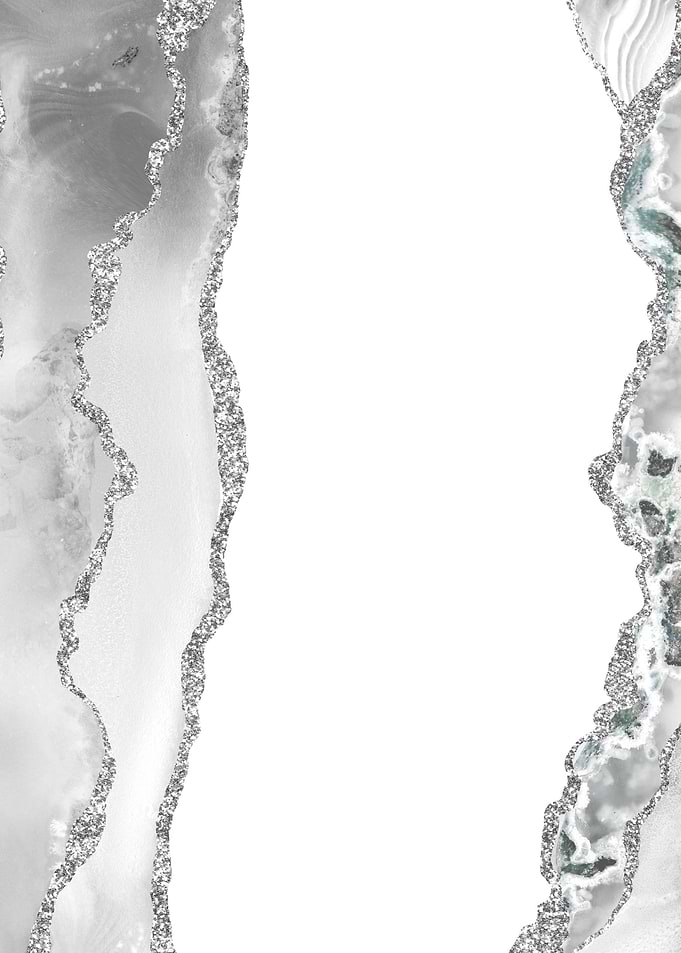 White Silver Agate Tex 08