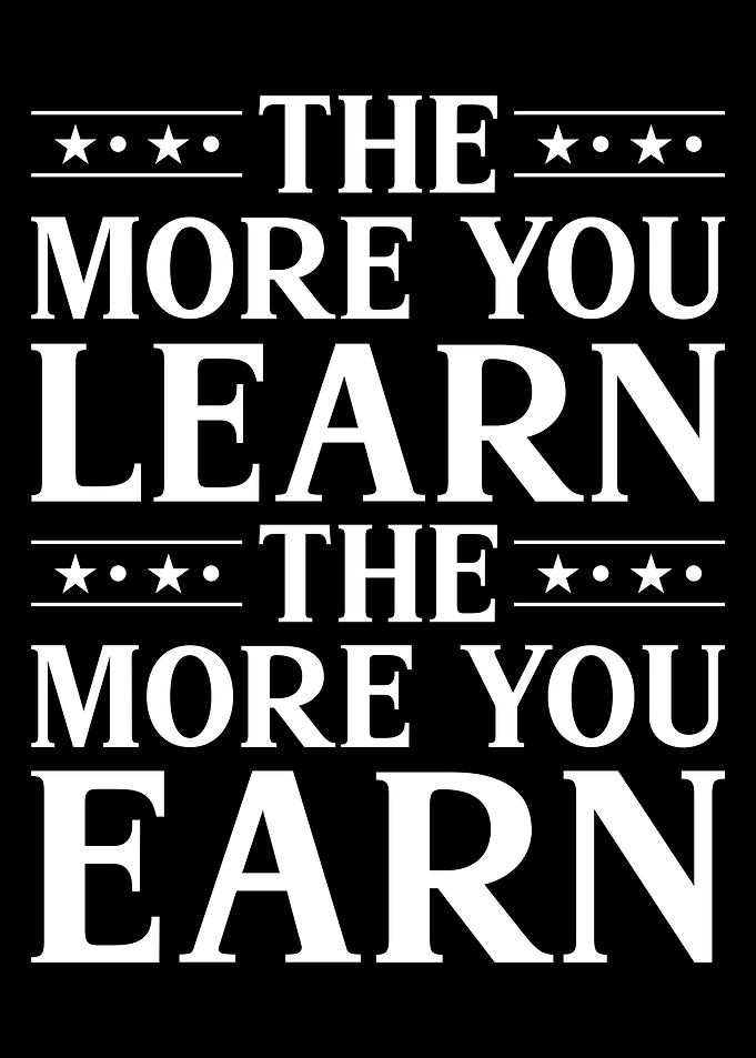 The more you learn Quotes