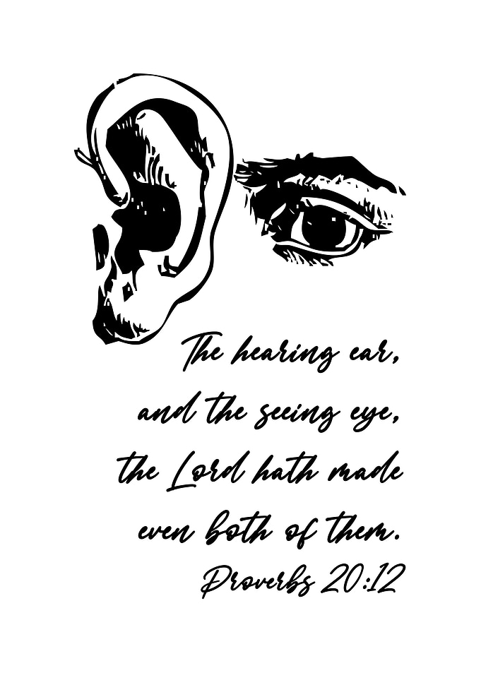 Proverbs 20 12