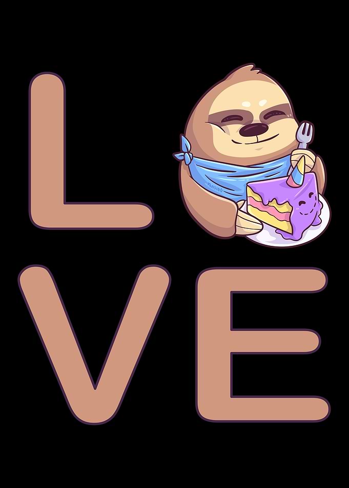 I love sloths and unicorn