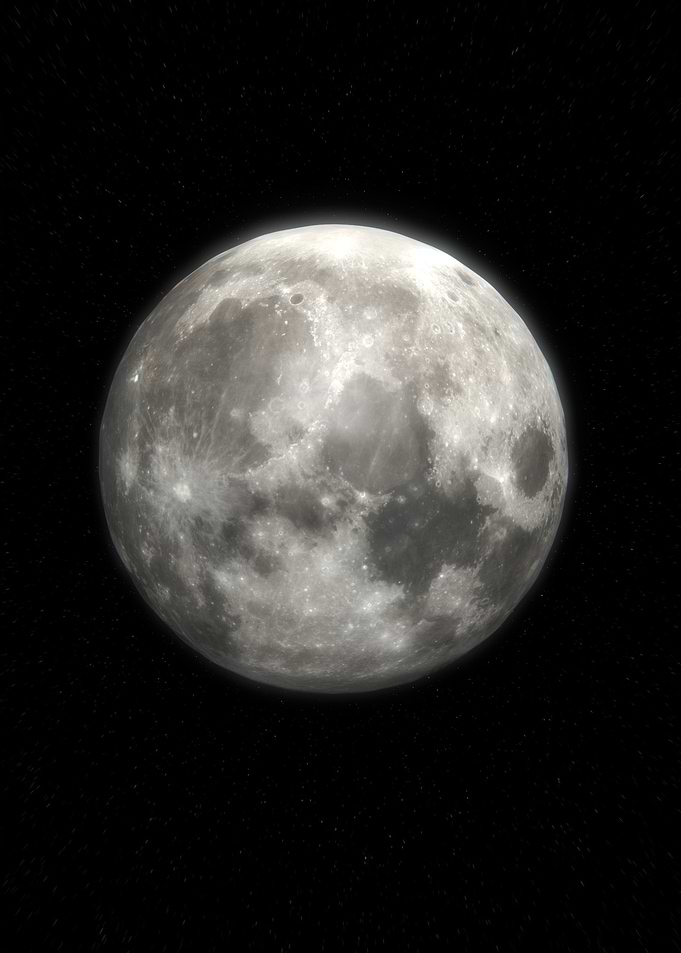 The moon