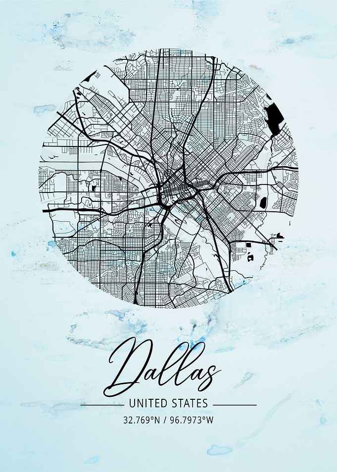 Dallas Alpha Watercolor