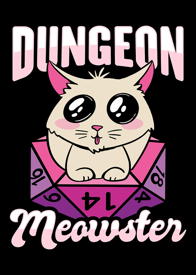Dungeon Meowster RPG Cat