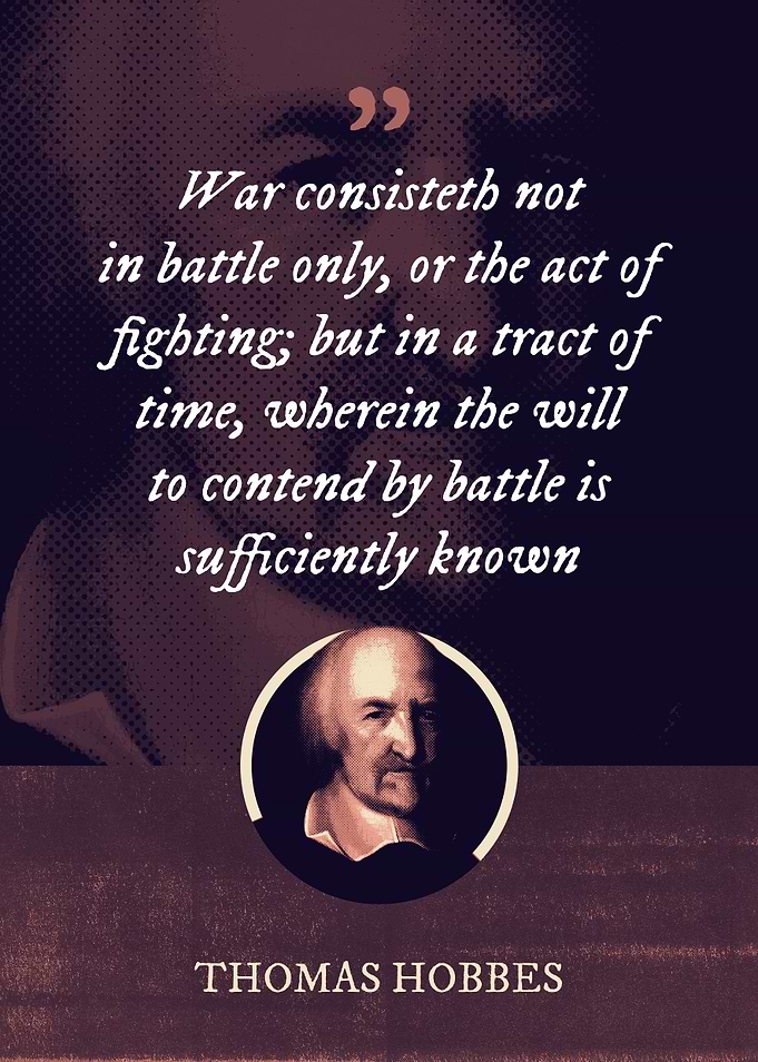 War consisteth not in
