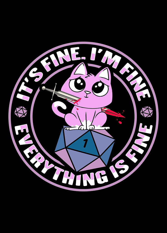 Dungeon Meowster RPG Cat
