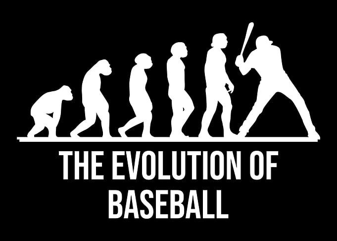 Evolution Ape to Baseball