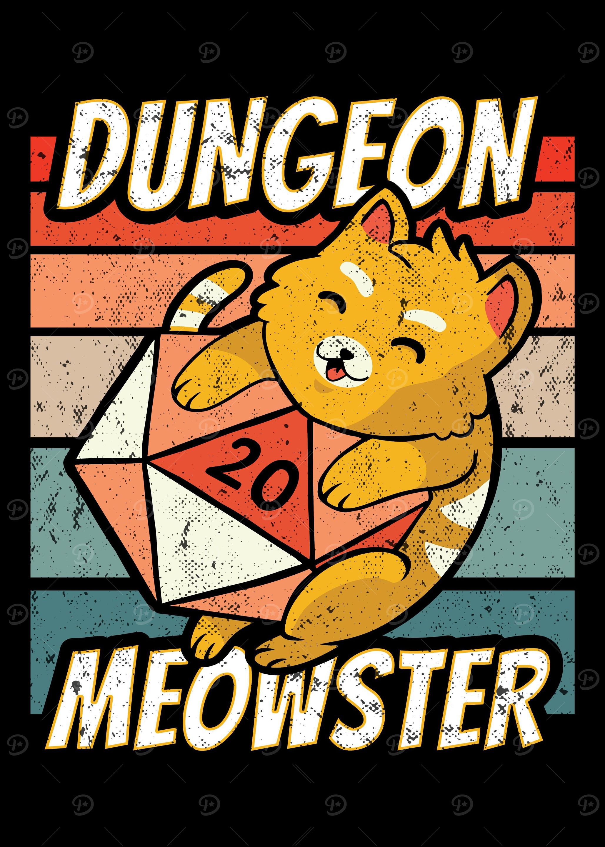 Dungeon Meowster RPG Cat