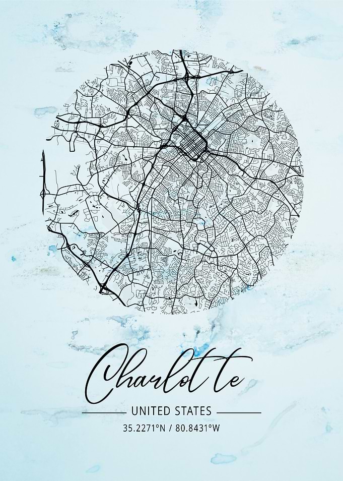Charlotte Alpha Watercolor