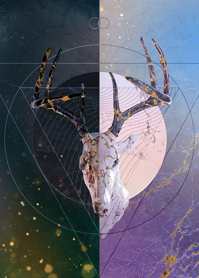 Marble Deer