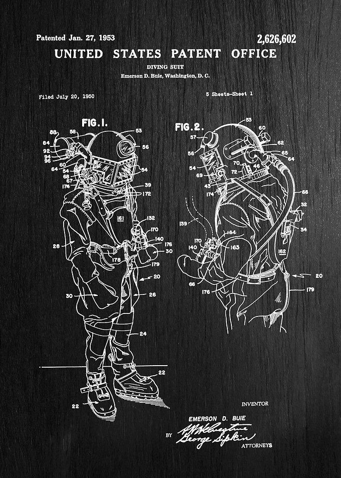 41 Diving Suit Patent