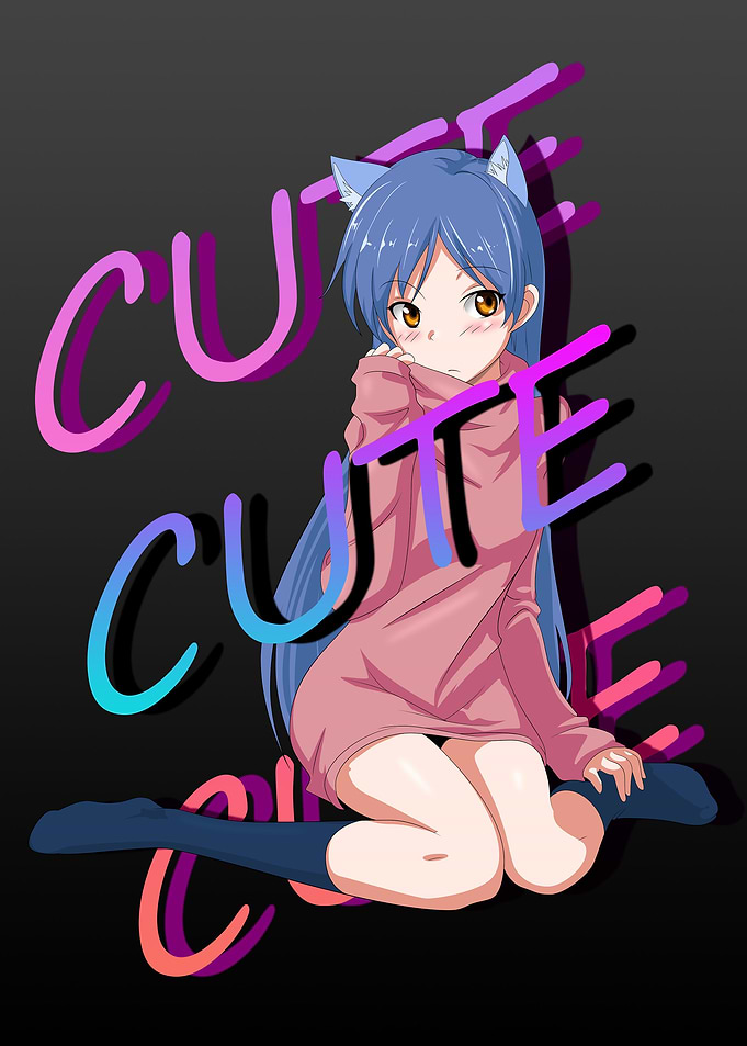 Cute Anime Girl Stile 5