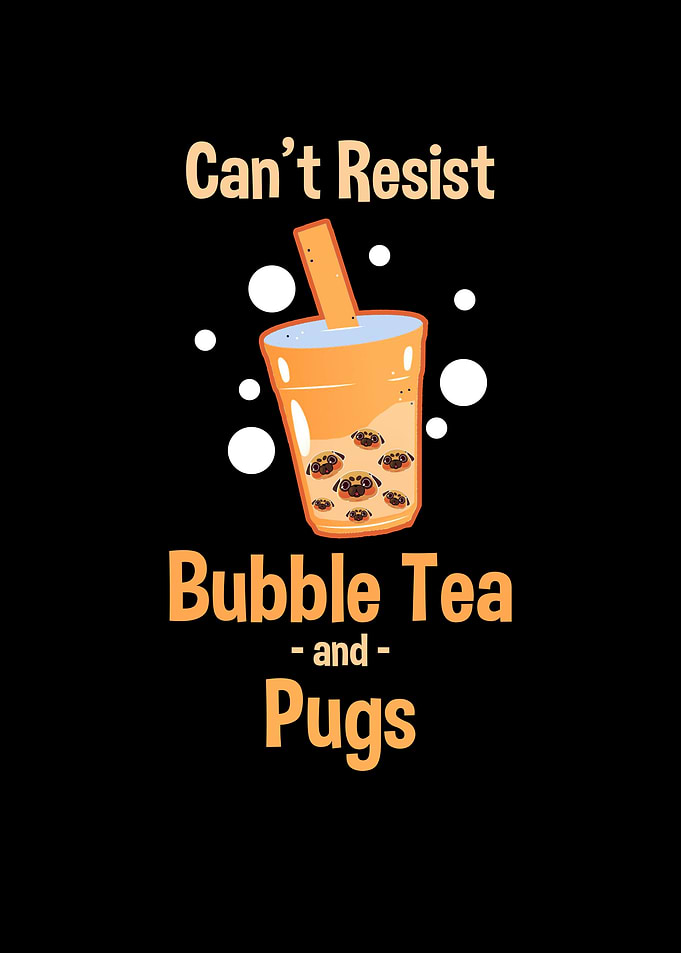 Boba Tea Kawaii Mops