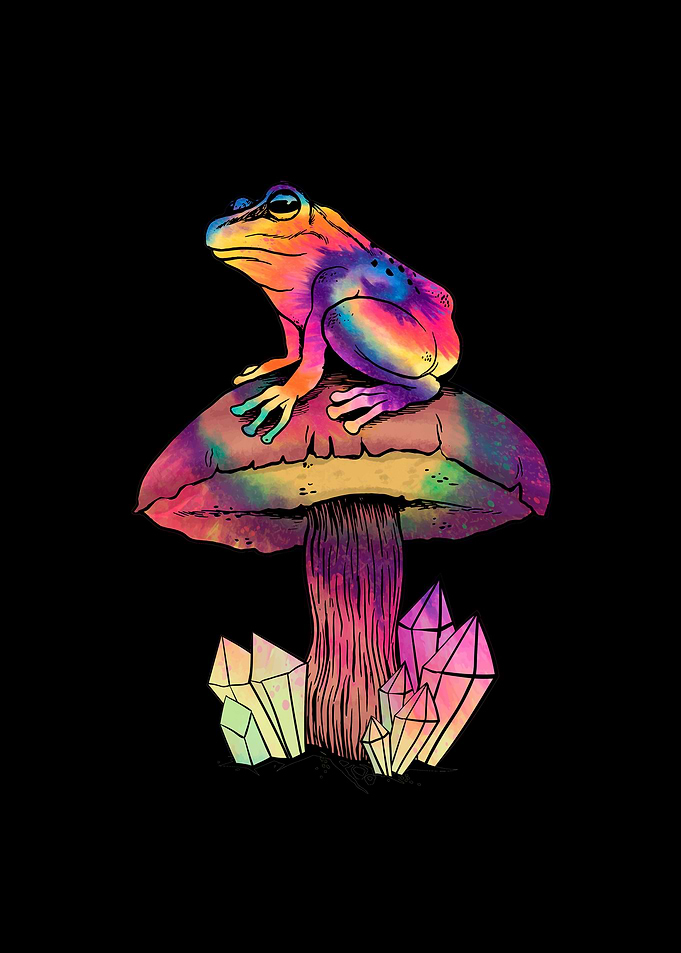 Cottagecore Psychedelic