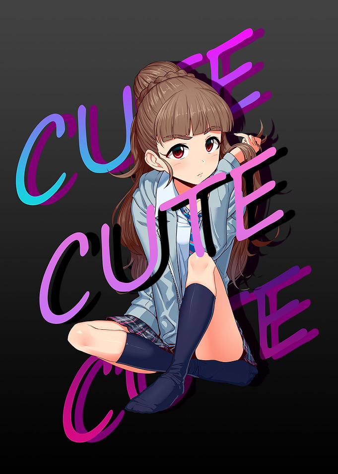 Cute Anime Girl Stile 5