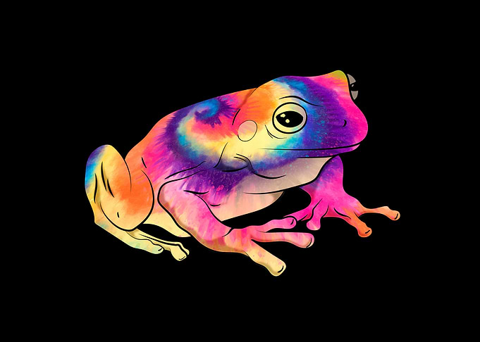 Cottagecore Psychedelic