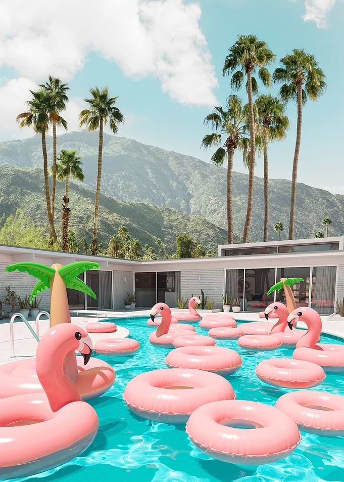 Flamingo Pool Party