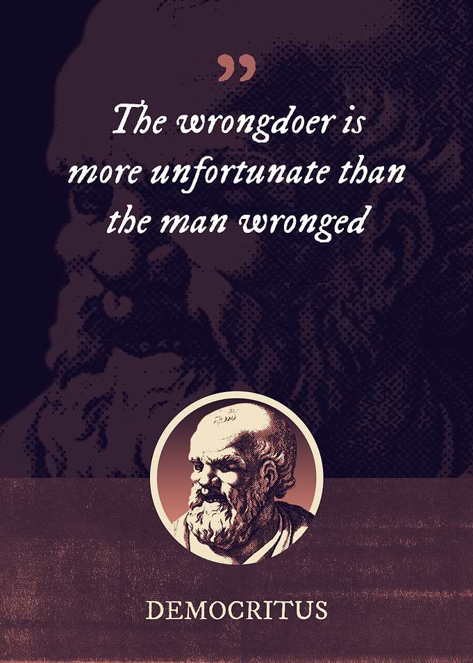 The wrongdoer is more