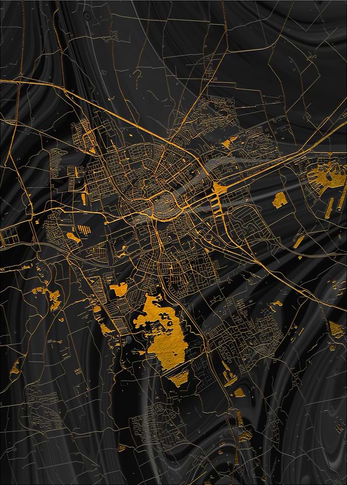 Groningen Netherlands Map