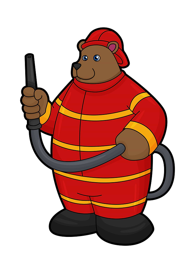 Bear Firefighter Hose