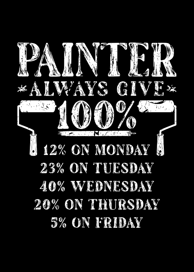 Painter Gift Idea Painting