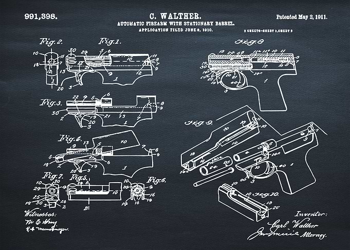 1911 Walther Model 1
