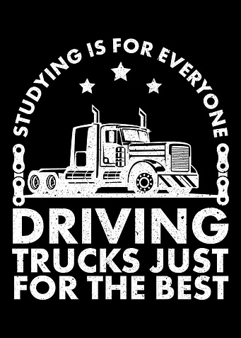 Retro Truck Driver