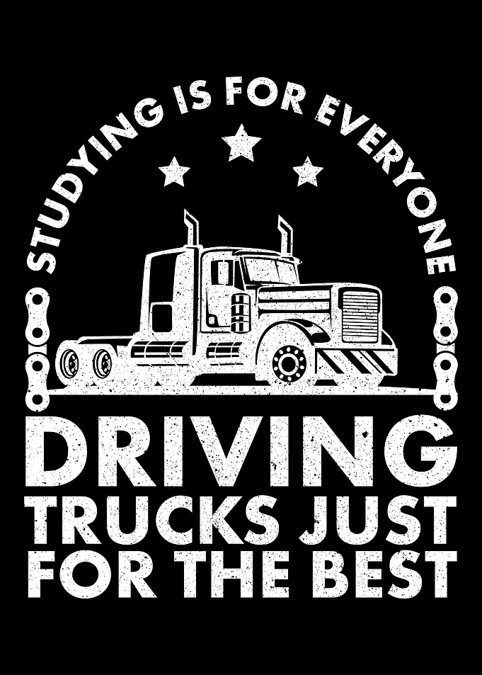 Retro Truck Driver