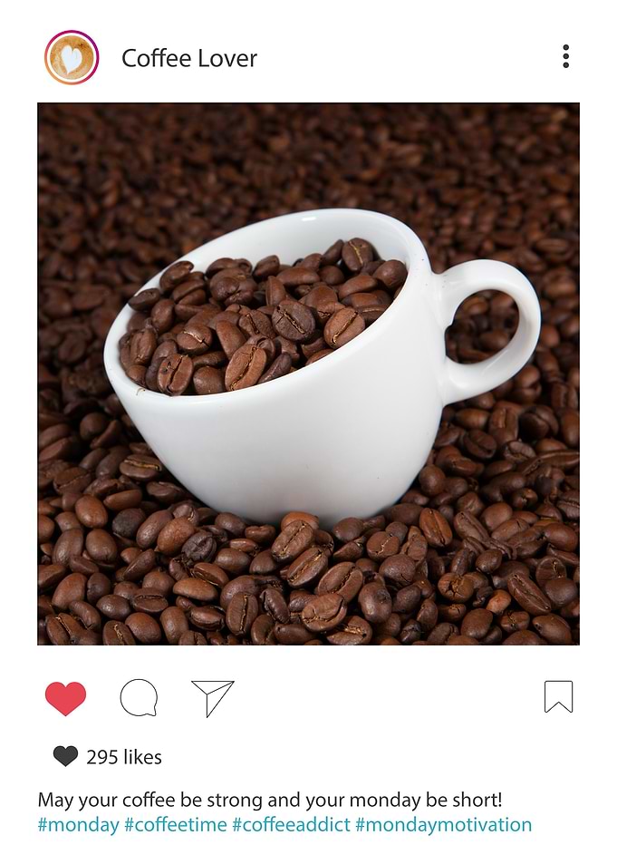 Coffee Strong Monday Short
