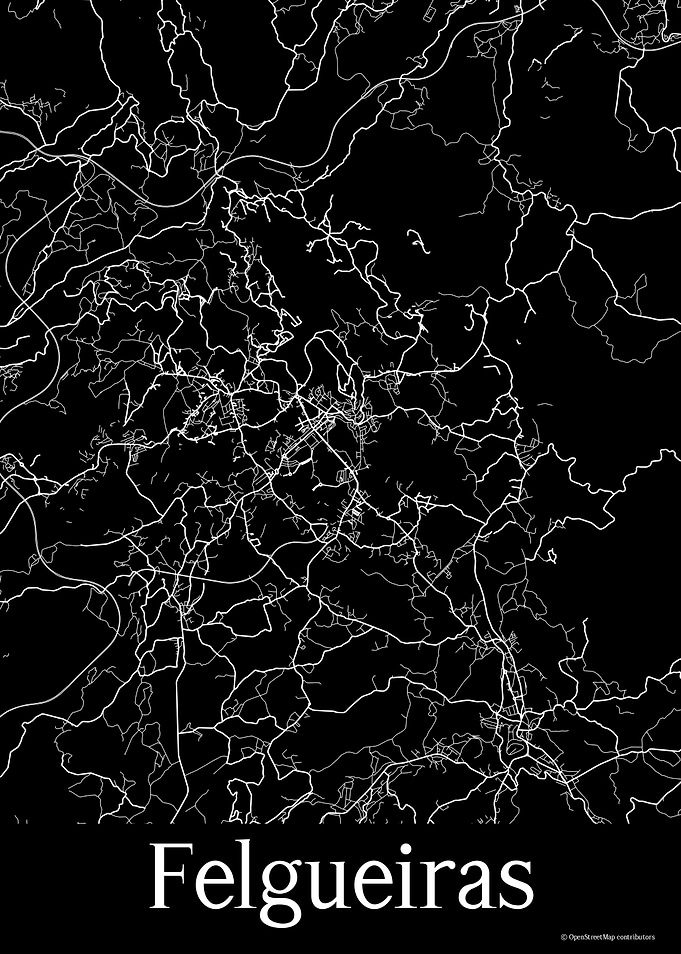 Felgueiras Black Map