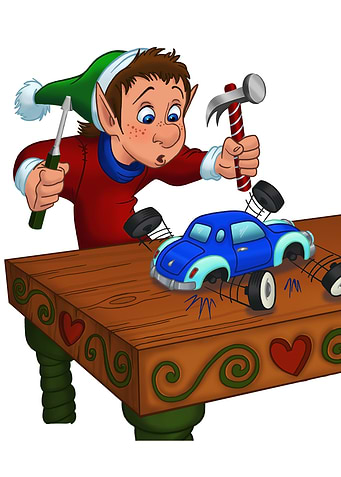 Elf Having Trouble