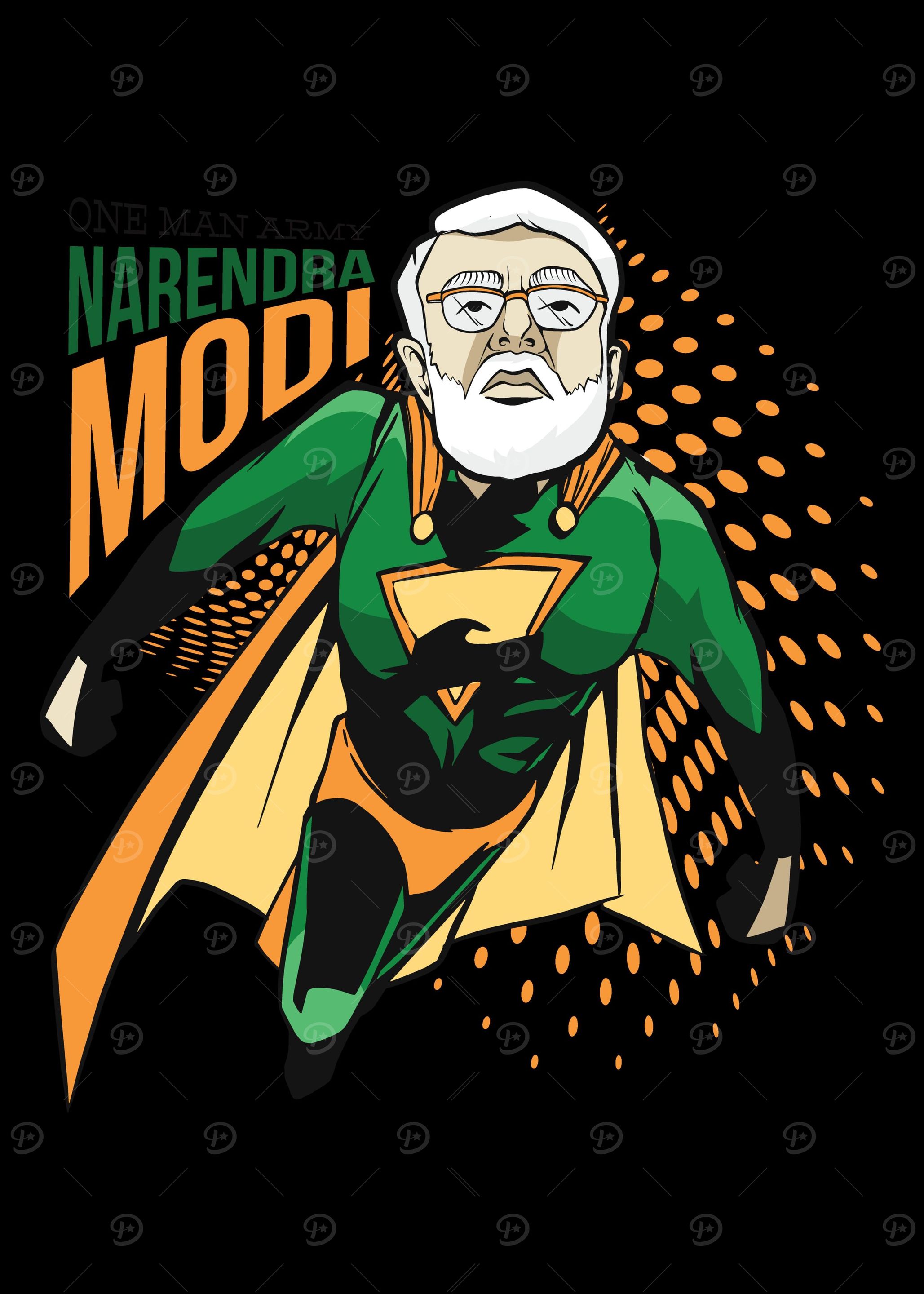 narendra modi superhero