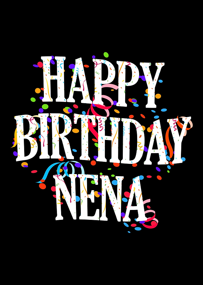 Happy Birthday Nena