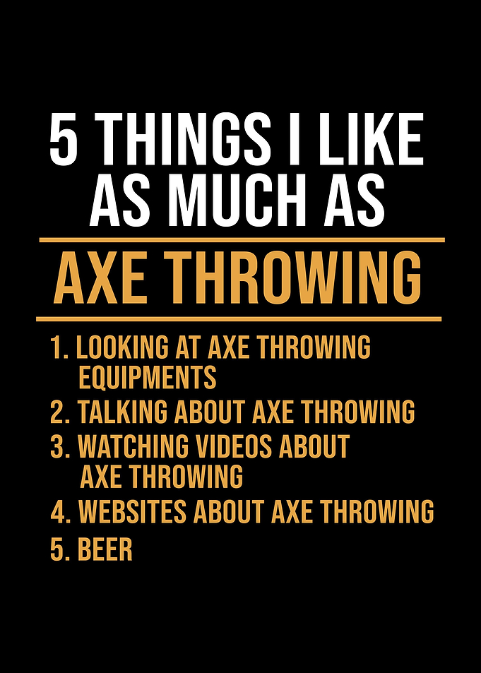 Axe Throwing 5 Things