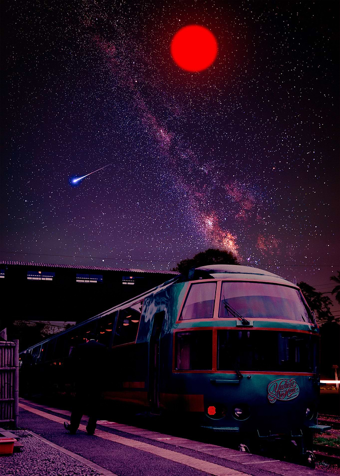 Night Sky Train