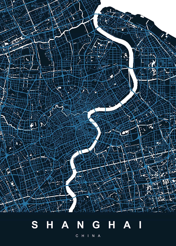 SHANGHAI City Map China