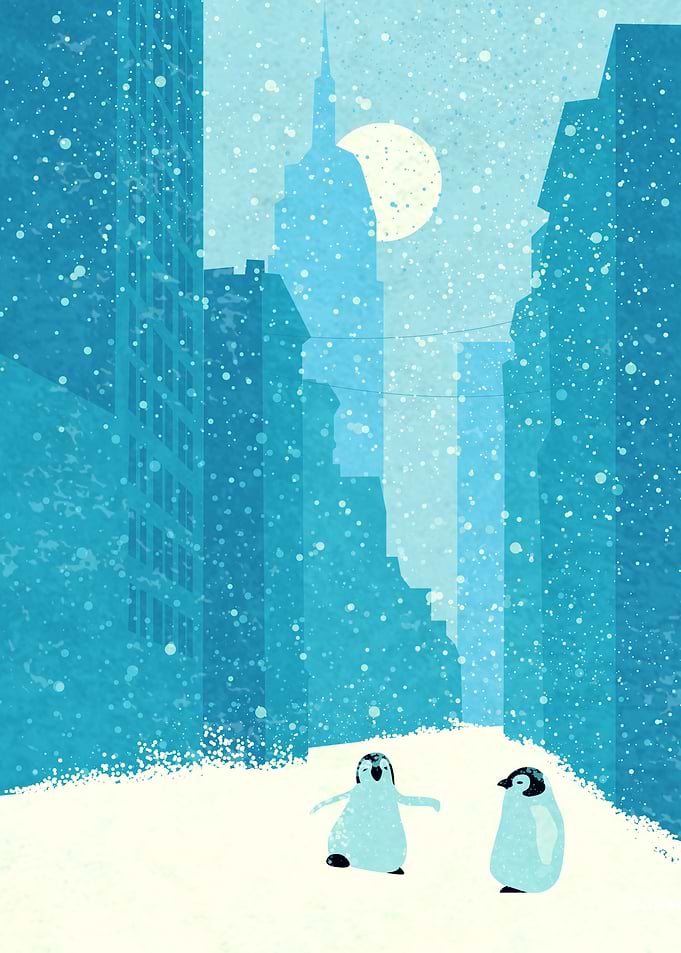 Penguins in New York