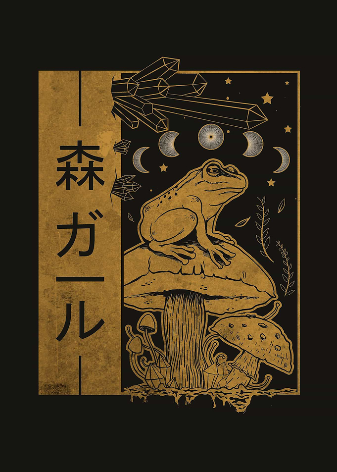 Cottagecore Frog Occult